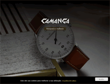 Tablet Screenshot of camanga.com